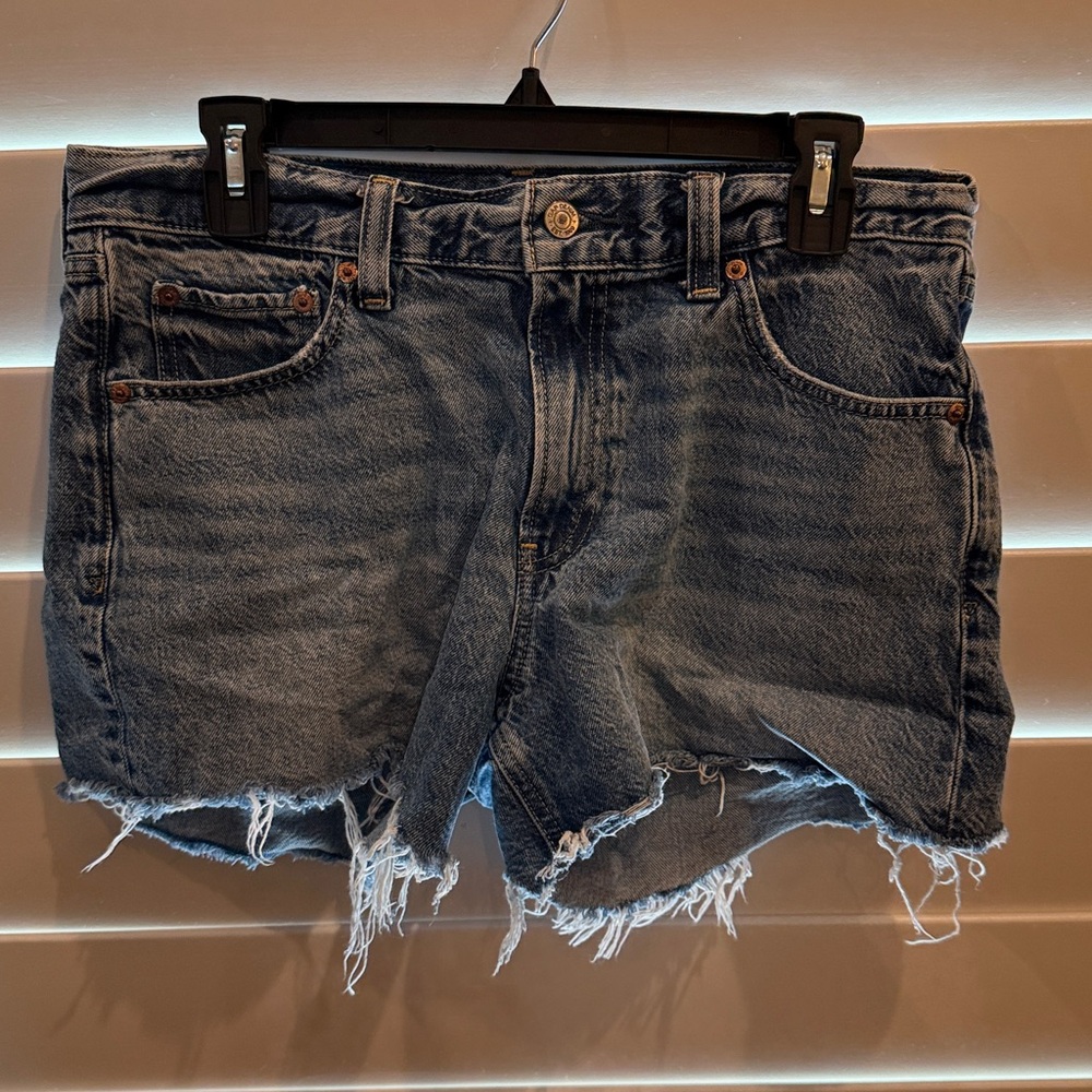 GAP Blue Low Stride Denim Shorts